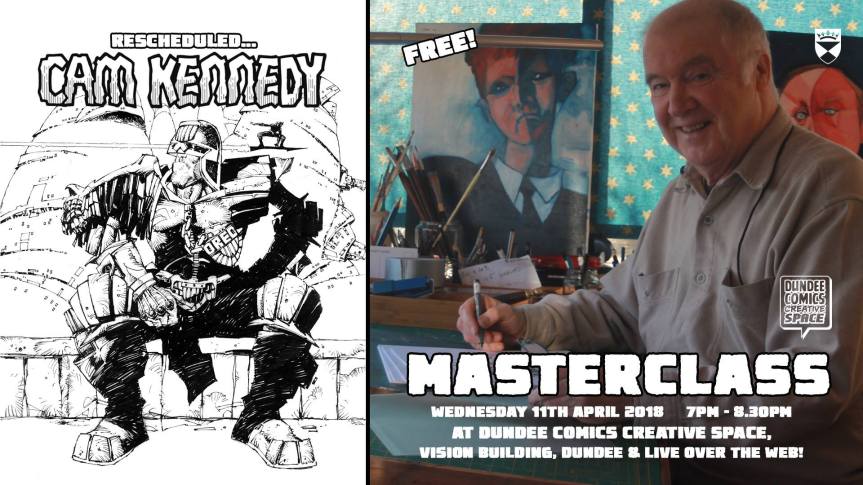 Cam Kennedy masterclass poster